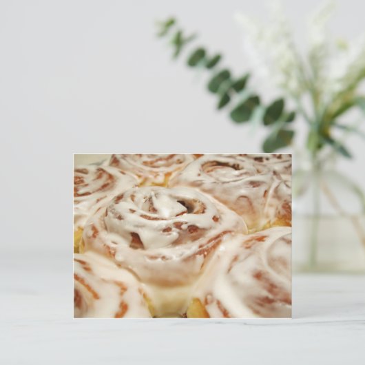 Zimtgebäck Postkarte (Stehend Vorderseite)