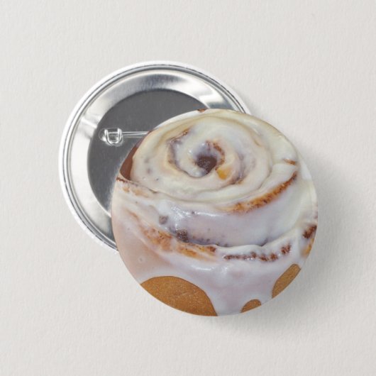 Zimtgebäckknopf Button (Vorne & Hinten)