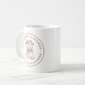 Zimtgeschmack Aromatisierung Kaffeetasse (Vorderseite Links)