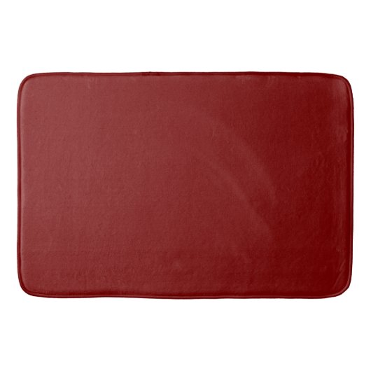 Zimtrote Badematte (Vorderseite)