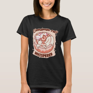 Zimtschnecken-Flüsterer-Katze Zimtschnecken-Backen T-Shirt
