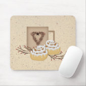 Zimtschnecken-Mauspad Mousepad (Mit Mouse)