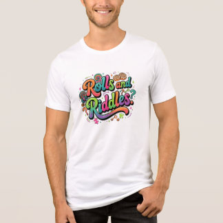 Zimtschnecken, Puzzle- und Schlüssel-Grafik-T-Shir Tri-Blend Shirt