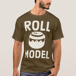 Zimtschnecken-Roll-Modell für Mädchen Konditor T-Shirt