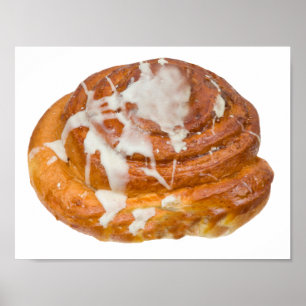Zimtschnecken-Roll-Modell Poster