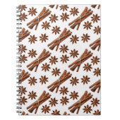 Zimtsticks und Sternanis. Notizblock (Vorderseite)