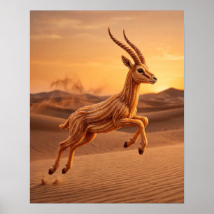 Zimtzucker-Churro-Gazelle  Poster