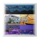 zIN007 KOCHI, Indien, Asien, Fliese (Vorderseite)