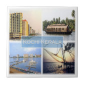 zIN008 KOCHI COCHIN KERALA, Indien, Asien, Fliese (Vorderseite)