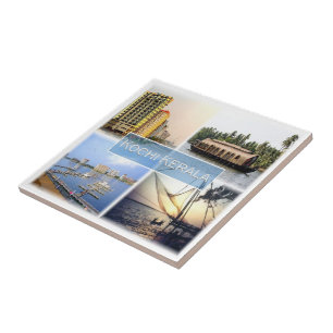 zIN008 KOCHI COCHIN KERALA, Indien, Asien, Fliese