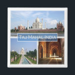 ZIN010 THE TAJ MAHAL, Indien, Asien, Kühlschrank Magnet<br><div class="desc">Hier finden Sie das Andenken Ihres Urlaubs. Diese Kategorie enthält Kühlschrankmagnet von vielen Orten in Indien. ( zIN010 DIE TAJ MAHAL, Indien, Asien, Kühlschrankmagnet). Erleben Sie Freunde und Verwandte mit den einzigartigen Souvenirs von Ihrer großartigen Reise. Probier uns! #LeoPepeDesign - das Taj-Mahal, Moschee-Bogengänge, vier Minarette umrahmen das Grab, Yamuna-Fluss, asia-India,...</div>