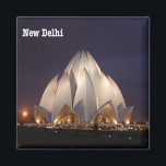 zIN023 LOTUS TEMPLE Neu-Delhi, Indien, Kühlschrank Magnet<br><div class="desc">Hier finden Sie das Andenken Ihres Urlaubs. Diese Kategorie enthält Kühlschrankmagnet von vielen Orten in Indien. ( zIN023 LOTUS TEMPLE Neu Delhi, Indien, Asien, Kühlschrankmagnet). Erleben Sie Freunde und Verwandte mit den einzigartigen Souvenirs von Ihrer großartigen Reise. Probier uns! #LeoPepeDesign - asia india, leopepedesign, travel trip Foto tourismus, geschenkte Souvenir...</div>