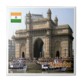 zIN025 MUMBAI, Indien, Asien, Fliese (Vorderseite)