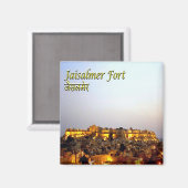 zIN027 JAISALMER FORT, Indien, Asien, Kühlschrank Magnet (Vorderseite/Rückseite)
