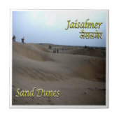 zIN028 Sand Dunes JAISALMEN, Indien, Asien, Fliese (Vorderseite)