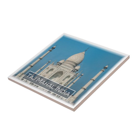 ZIN09 THE TAJ MAHAL, Indien, Asien, Fliese (Seite)