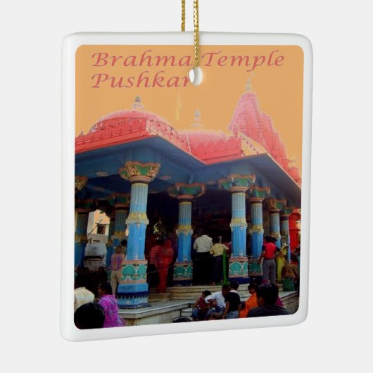 zIN20 Brahma Temple PUSHKAR, Indien, Asien, Keramikornament (Rechts)