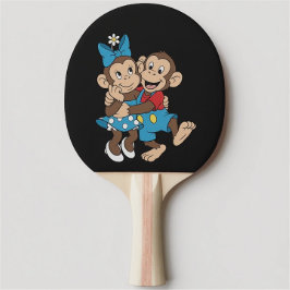 Zina and Mimo are flirting. Tischtennis Schläger