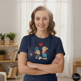 Zina and Mimo, the love and my heart. Tri-Blend Shirt