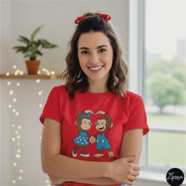 Zina, Mimo, and the sign of love T-Shirt