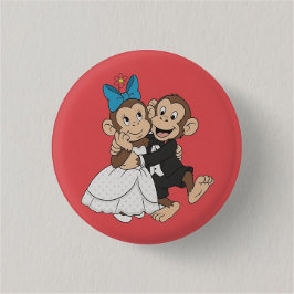 Zina & Mimo are the bride and groom. Button