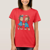 Zina, Mimo und das Zeichen der Liebe T-Shirt (Vorderseite)