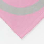 zina on mimo's back fleecedecke (Ecke)