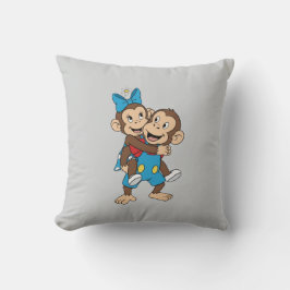 zina on mimo's back kissen