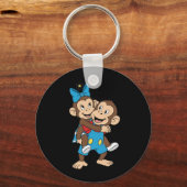 zina on mimo's back schlüsselanhänger (Rückseite)