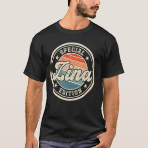 Zina Special Edition lustiges Sprichwort Vorname Z T-Shirt