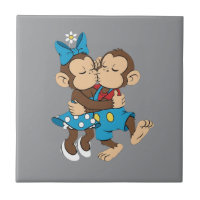 Zina und Mimo Liebeskuss