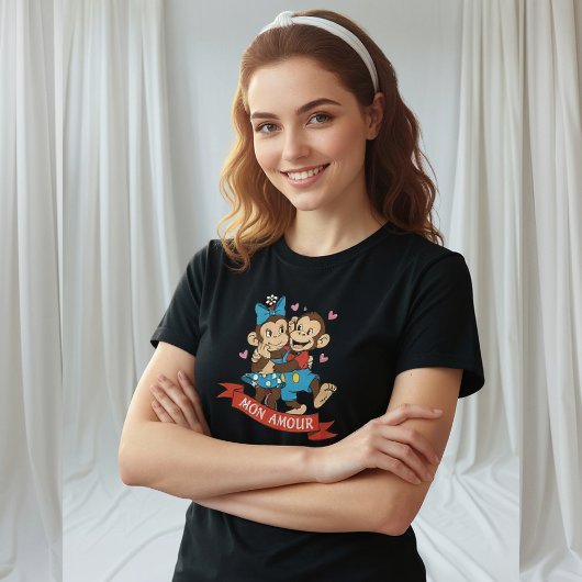 Zina und Mimo, mon amour Tri-Blend Shirt