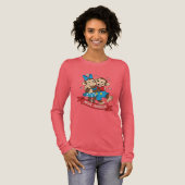 Zina und Mimo, mon amour Tri-Blend Shirt (Volle Vorderseite)