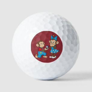 Zina und Mimo und der Heiratsantrag Golfball