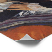 Zinaida Serebriakova Portrait von Lola Braz Poster (Ecke)