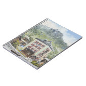 Zinal die Schweiz. 2007 Notizblock (Linke Seite)