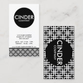 Zinder-Gesellschaft Visitenkarte (Vorne/Hinten)