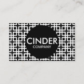 Zinder-Gesellschaft Visitenkarte (Rückseite)