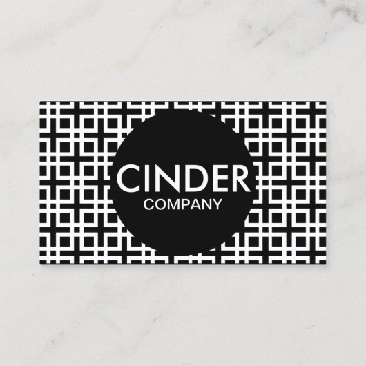 Zinder-Gesellschaft Visitenkarte (Rückseite)