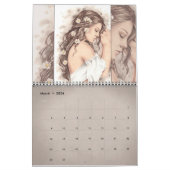 Zindy Art Calendar 2024 Kalender (Mär 2026)