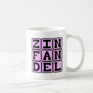 Zinfandel, Art des weißen Weins Kaffeetasse