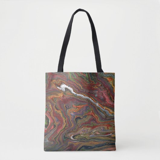 Zing 1 Abstrakt Geode-Tasche Tasche (Vorderseite)