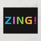 ZING ! POSTKARTE (Vorderseite)