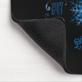 Zing Season - I'm Cold 24_7 Literally Zing Winter Mousepad (Ecke)