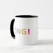 ZING! TASSE (Vorderseite Links)