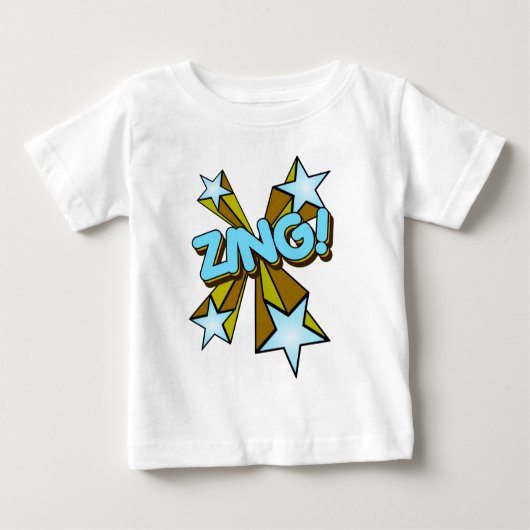Zing, Zap, Kriegsgefangen!!! Baby T-shirt (Vorderseite)