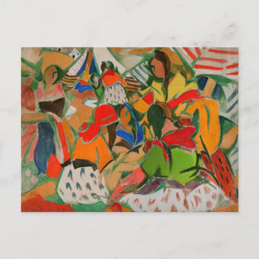 Zíngaras | Rafael Barradas Postkarte (Vorderseite)