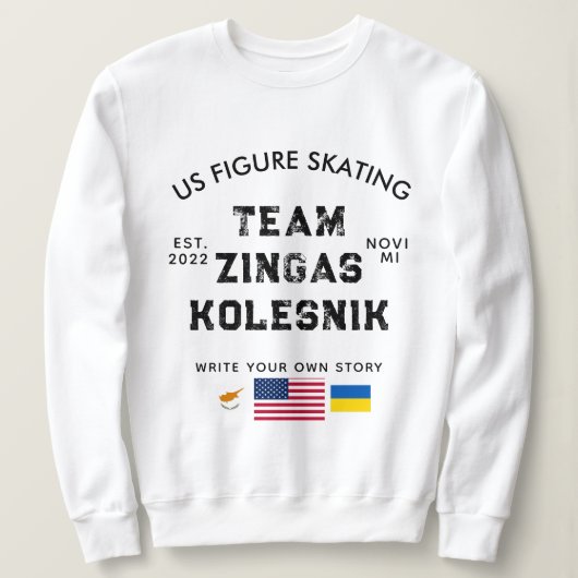 Zingas Kolesnik Leichtes Hemd Sweatshirt (Design vorne)