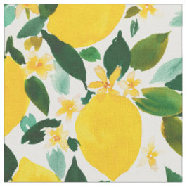 ZINGER Lemon Citrus Muster Stoff