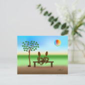 Zinglees~A Moment Postcard Postkarte (Stehend Vorderseite)